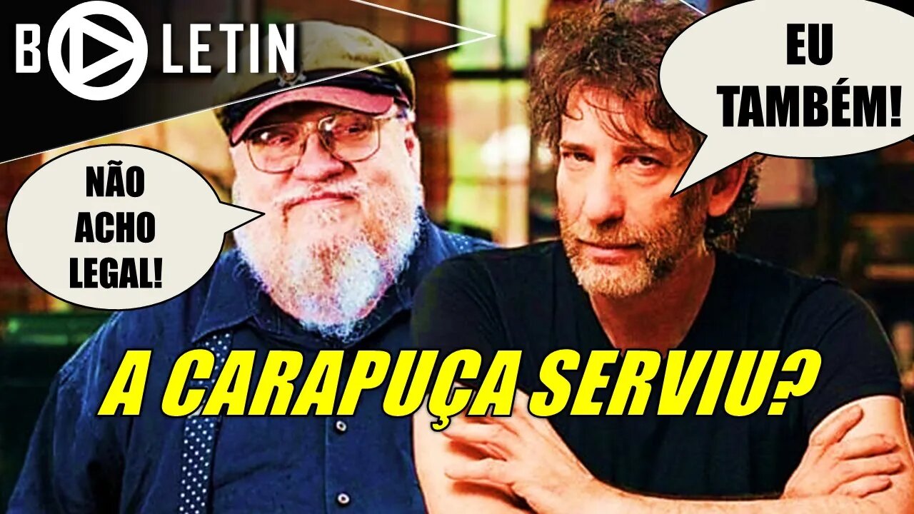 George R.R. Martin e Neil Gaiman Não Gostam de Mudanças em Adaptações! ft @Macho Geek #HORAPLAY