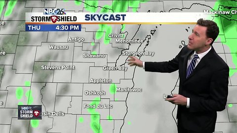 Michael Fish's NBC26 Storm Shield weather forecast