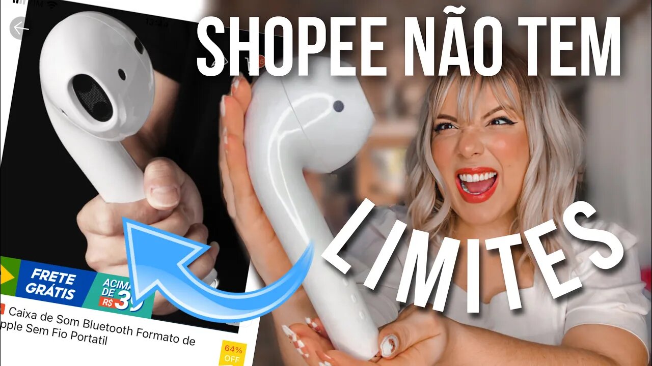 TESTANDO COMPRINHAS ESTRANHAS e diferentonas da SHOPEE *compras na Shopee pra testar