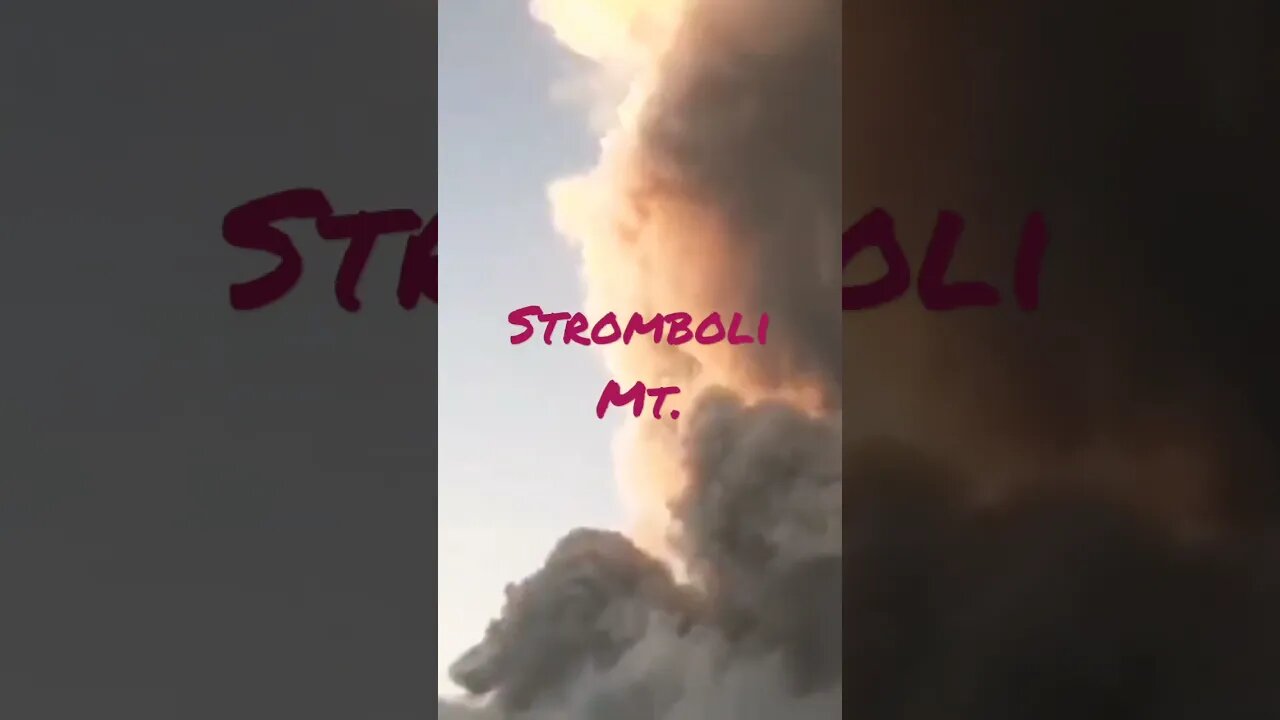 #Stromboli Explode