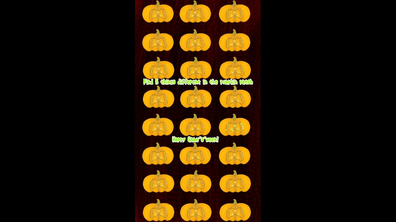 Game~o~ween Pumpkin Patch mini game