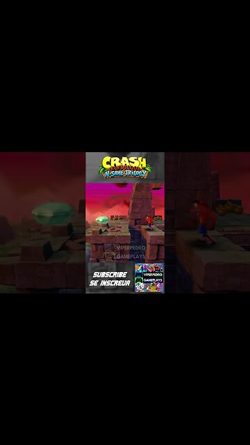 GREEN GEM | THE LOST CITY | Part 7/7 | Crash Bandicoot #shorts #crashbandicoot #ps5 #gaming #xbox