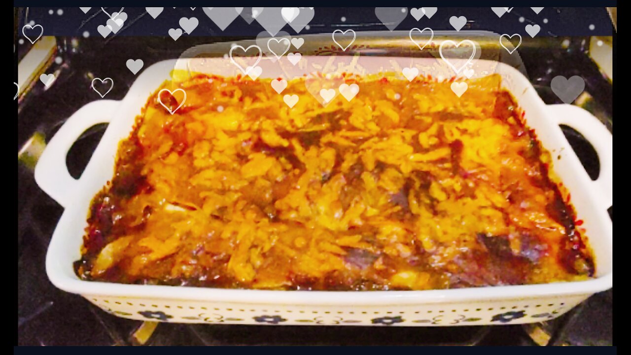 Beef Potato Enchilada Fiesta Casserole