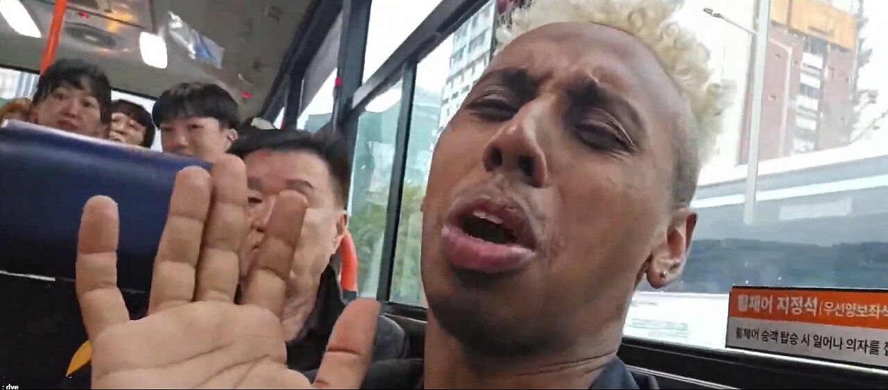 IP2 Stories - Johnny Somali Pressed by an Older Lady & a Couple on The Train In Korea