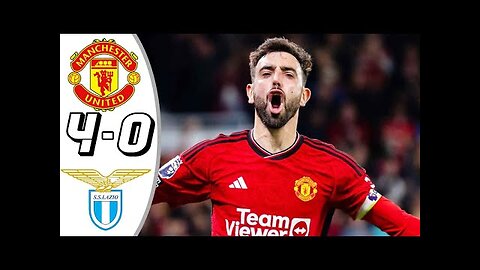 Manchester United vs Lazio 4 0 All Goals & Highlights Friendly Match 2024 mp4