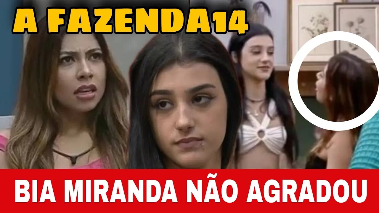 É TRETA! BIA MIRANDA CHEGA CHEGANDO E DEIXA INGRED OHANA NERVOSA #afazendahoje #afazenda14 #biamiran