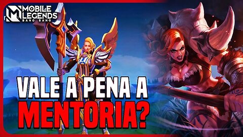 PEGUEI UMA DAS SKINS MAIS RARAS DO JOGO | VALE A PENA FAZER MENTORIA? | MLBB