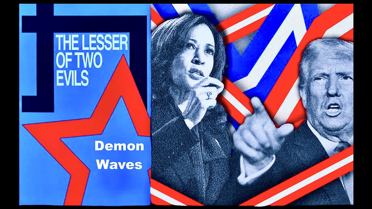 Brandon Kroll Victor Hugo AI Demon Waves Spiritual Warfare Spikes During Trump Harris 2024 Election