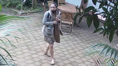 Thief in Natural Health Centre, 4pm 17th June 2022, Auckland, NZ.