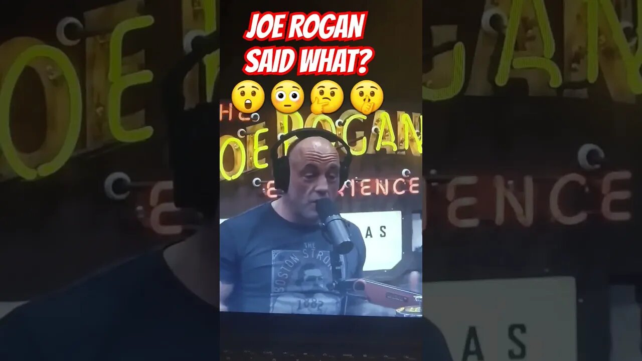 WOW! Joe Rogan Just Straight Up SAID IT! Its Happening! #viral #shorts #new #video