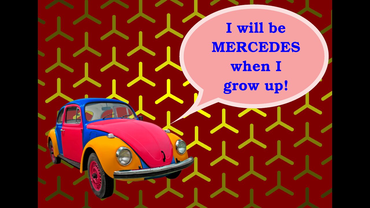 I will be MERCEDES when I grow up!