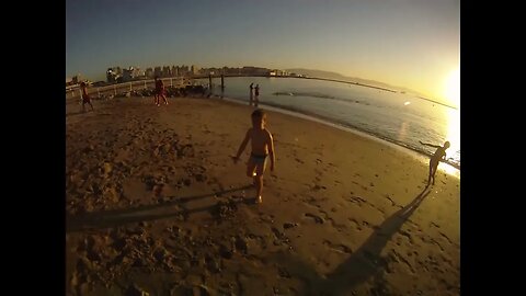 Western beach Gibraltar 2011