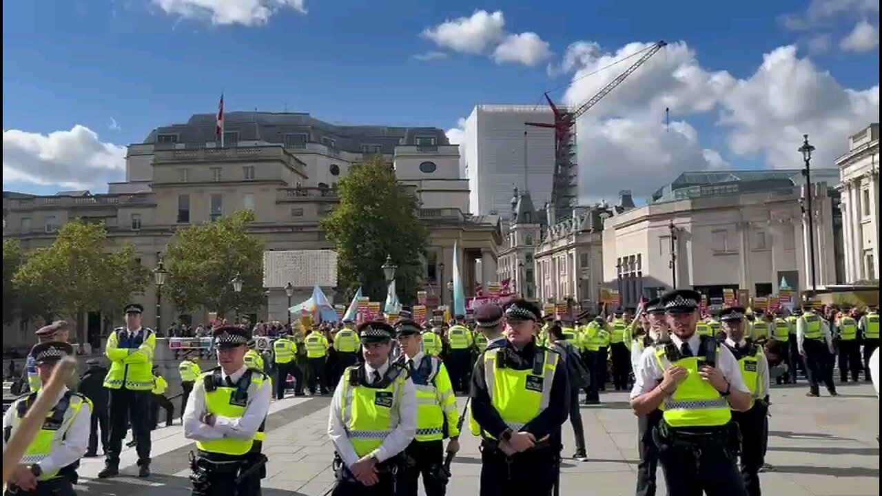 FOOTAGE From Our Recent Trafalgar Square Protest