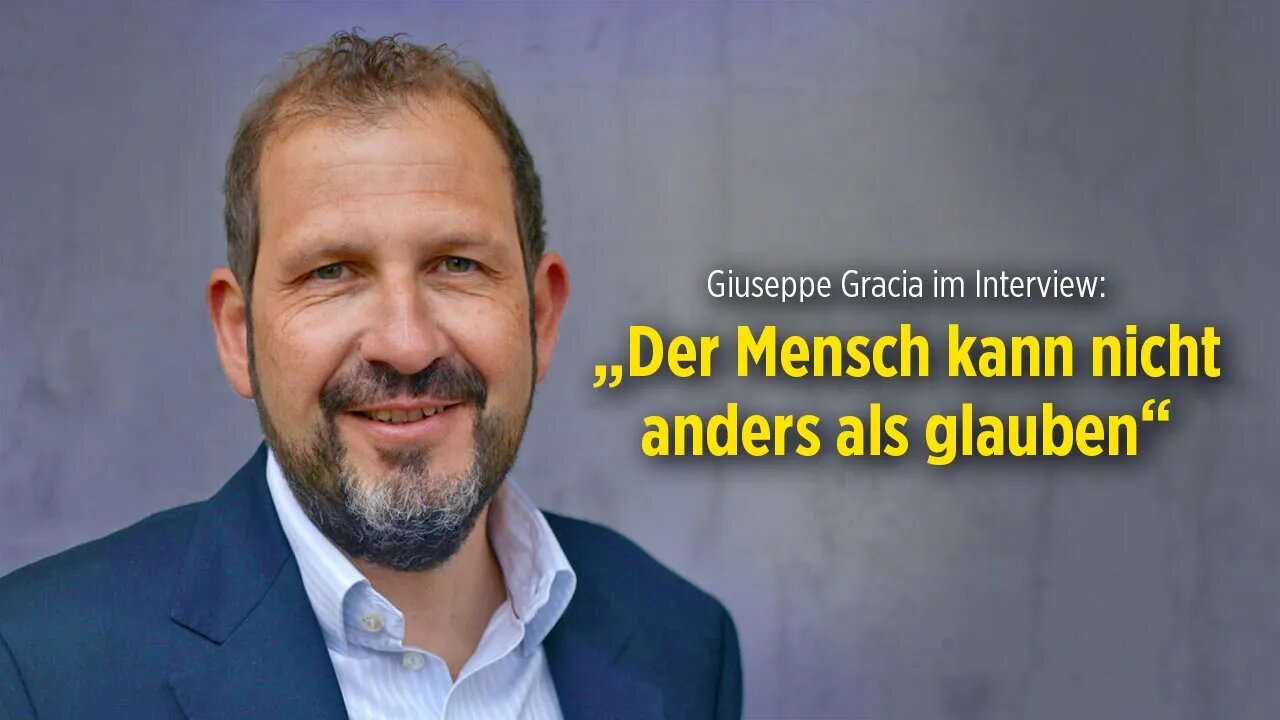 Weihnachtsinterview mit Giuseppe Gracia: „Der Mensch kann nicht anders als glauben“