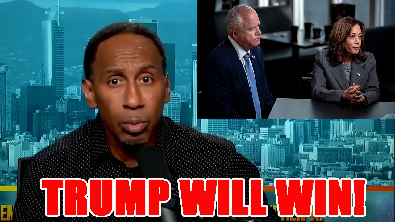 Stephen A LOSES IT! TRASHES Kamala because he knows Trump will win!