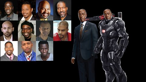 Animated Voice Comparison - Jim Rhodey Rhodes (Iron Man)