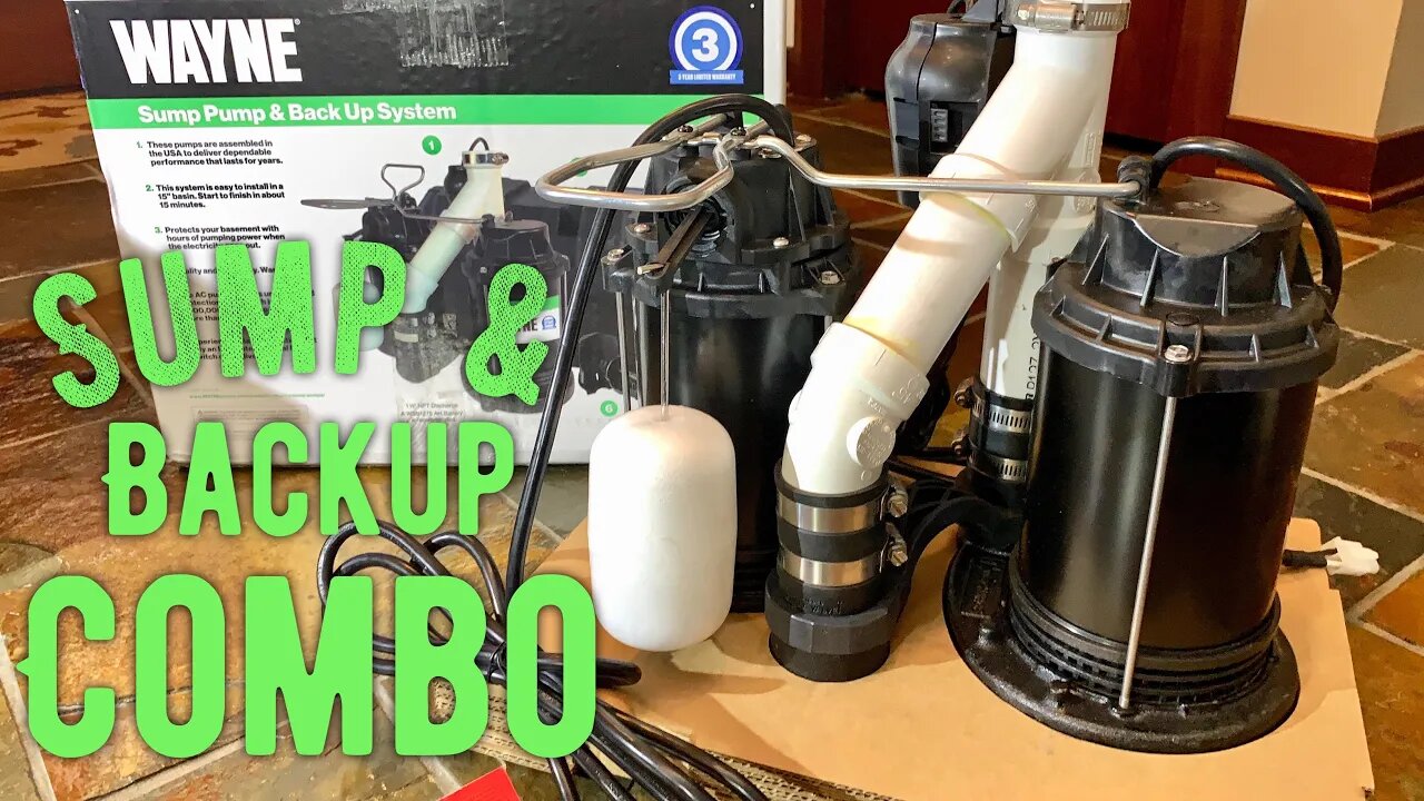 How to Install a Wayne WSS30V Combination Sump Pump and Backup Review