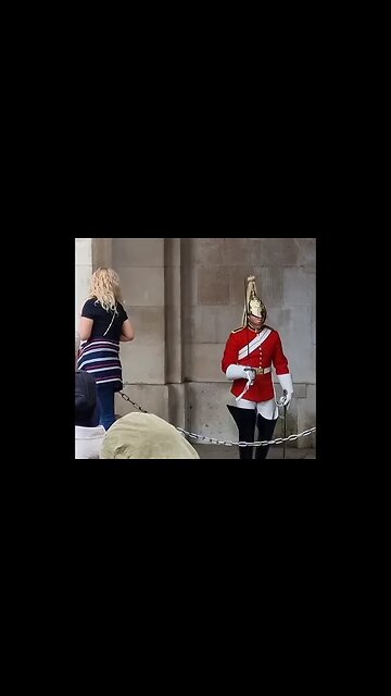 Jump put out of the way #horseguardsparade