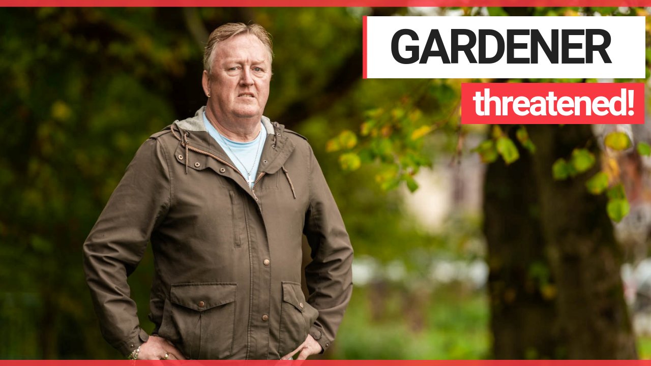 Gardener granddad threatened with arrest - for cutting back trees and weeds