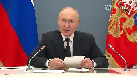 Vladimir Putin announces Russian is conducting a drill to use nuclear weapons today.