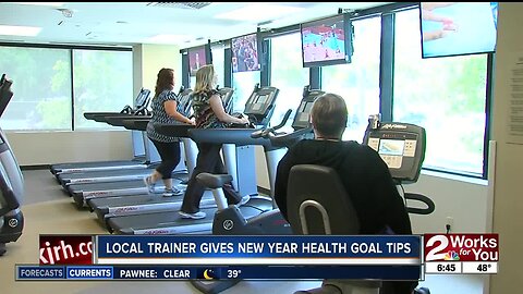 Local trainer gives New Year health goal tips