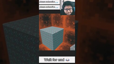 Minecraft Different block illusion 😁 🧿 #minecraft #minecraftgaming #funny #shorts