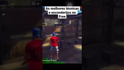 As melhores técnicas e esconderijos no Free Fire