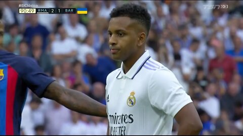 Rodrygo Last Minute Penalty Winner vs Barcelona in El Clasico Today (3 - 1)