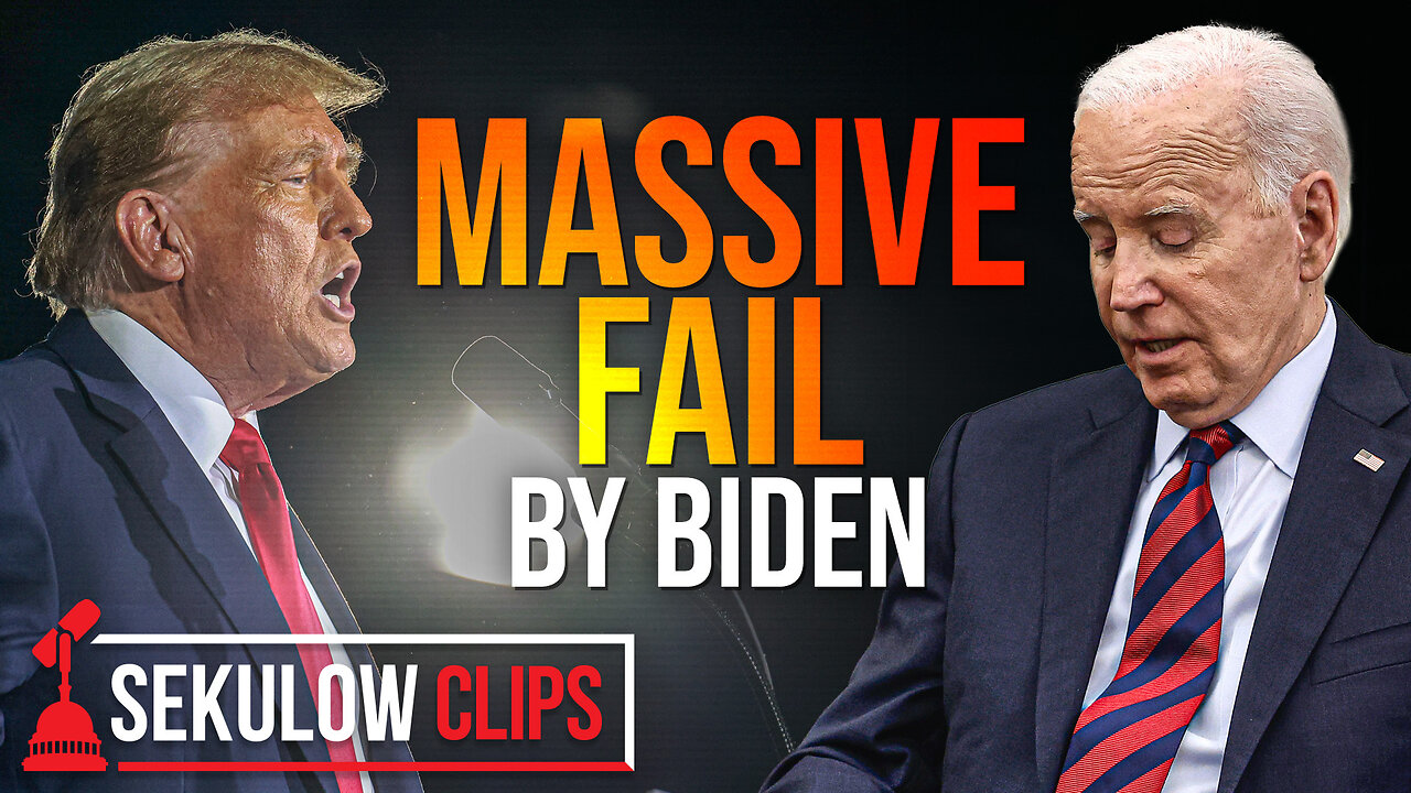 MASSIVE FAIL By Biden Ahead Of Trump Debate