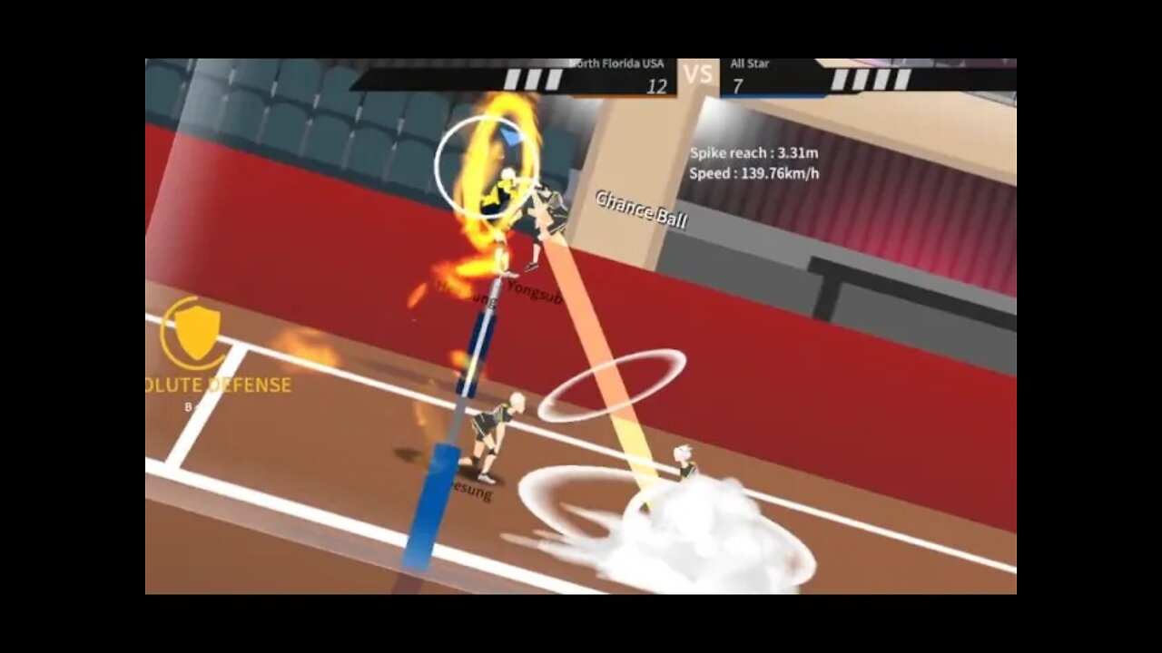 The Spike. S-Tier MB Hee Sung v All Star - 3 Double Point Blocks Potential Bug In Game