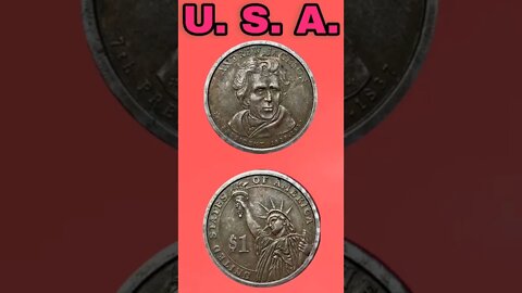 U. S. A. 1 Dollar 2008.#shorts #coinnotesz