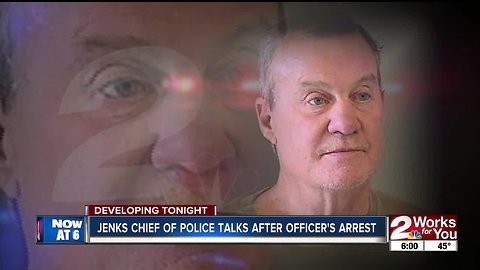 Jenks PD speaks out after commander's arrest