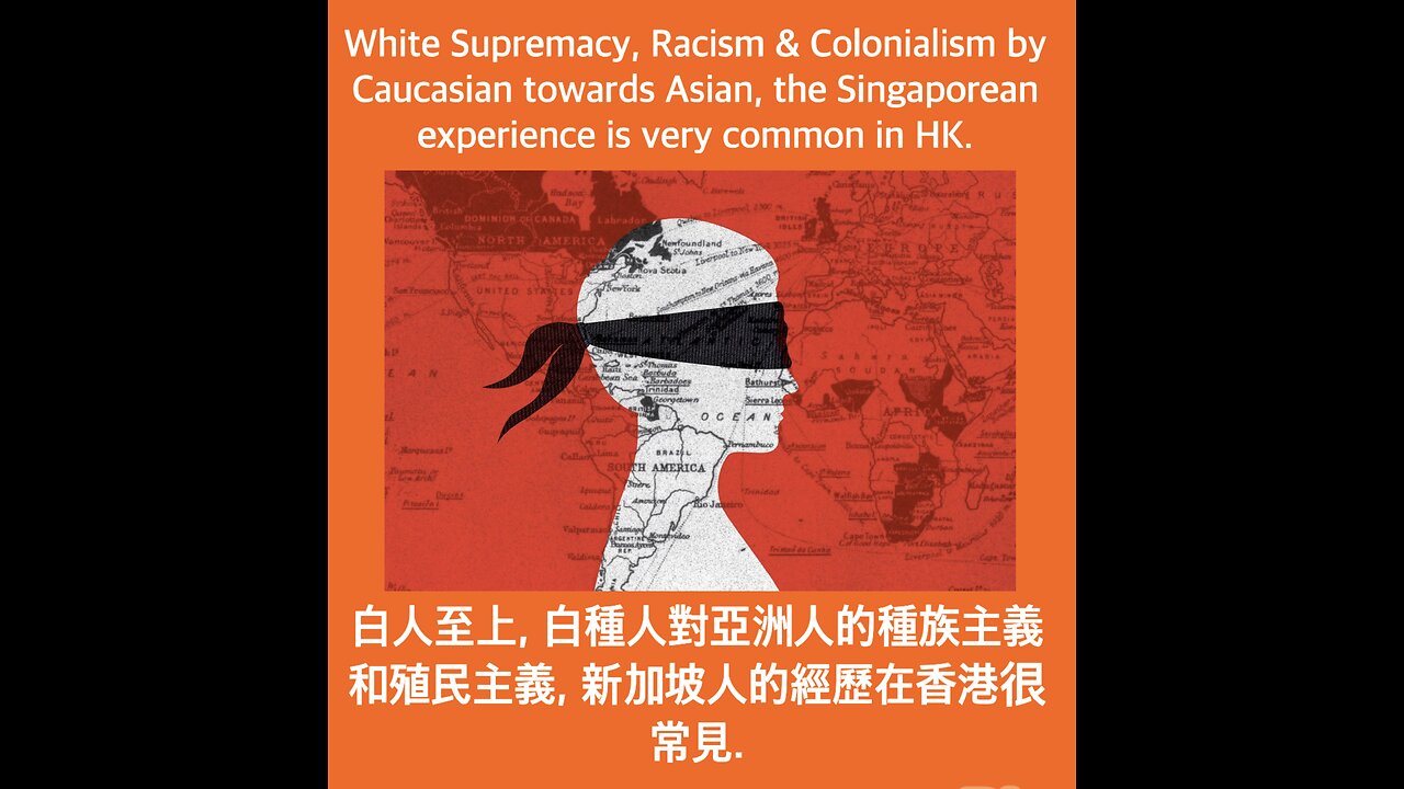 White Supremacy, Racism & Colonialism by Caucasian towards Asian