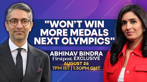 Exclusive | Abhinav Bindra: "India Won't Win More Than 10-15 Medals" |First Sports With Rupha Ramani