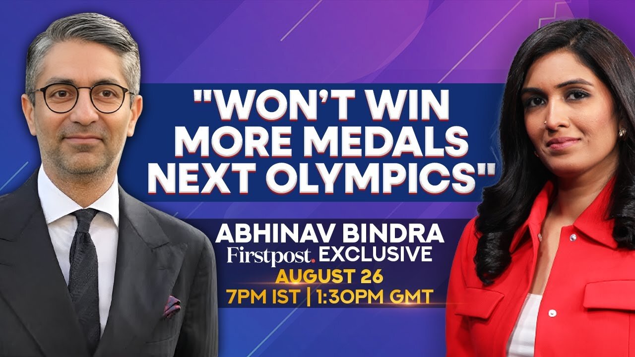 Exclusive | Abhinav Bindra: "India Won't Win More Than 10-15 Medals" |First Sports With Rupha Ramani