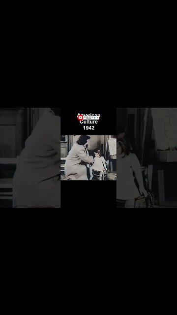 1942 American Culture Documentary | Restored Footage, Colorized, 60fps