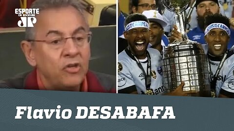 Flavio DESABAFA e DETONA Libertadores com FINAL ÚNICA!