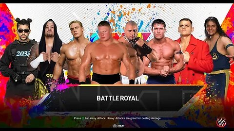 WWE 2k23 8 Man Battle Royal - PC 4k