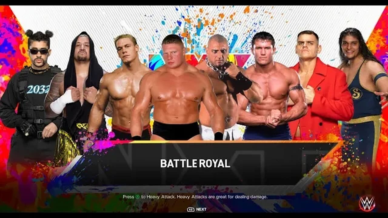 WWE 2k23 8 Man Battle Royal - PC 4k