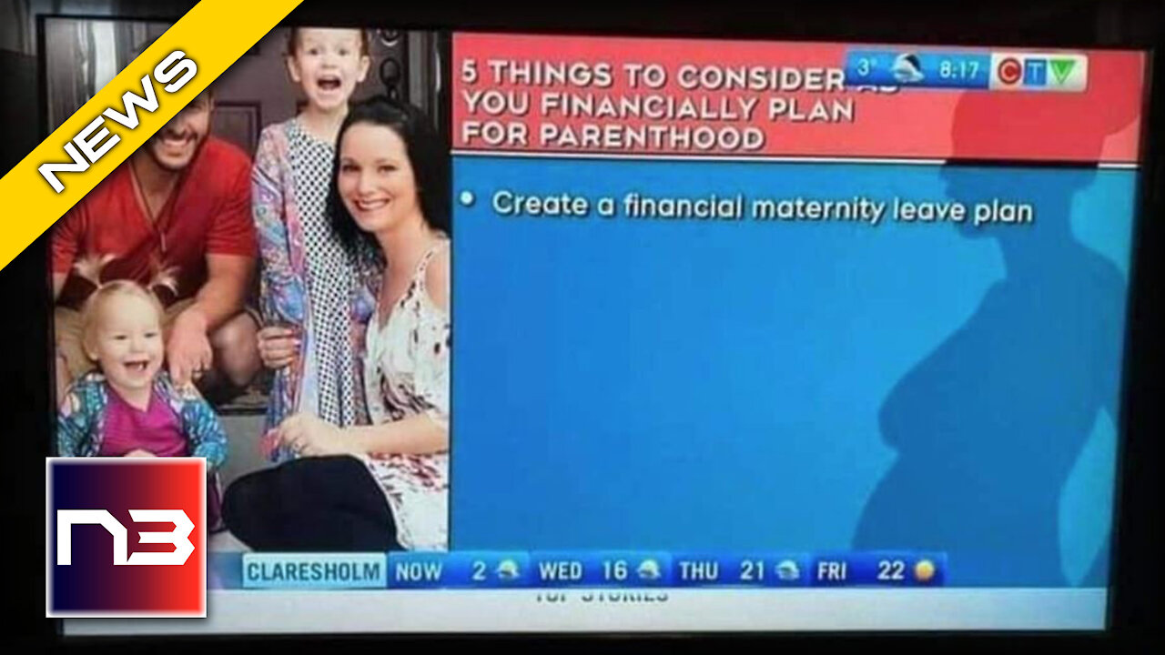 Canadian CTV Messes Up BIG TIME by Broadcasting Wrong “Stock Image” while Talking about Family