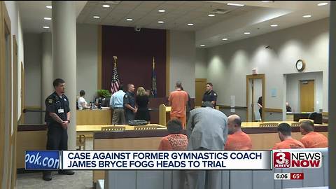 Former Omaha gymnastics coach appears in court