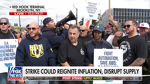 Port Strike To Disrupt Supply Chain As Workers Demand Higher Wages And Zero Automation