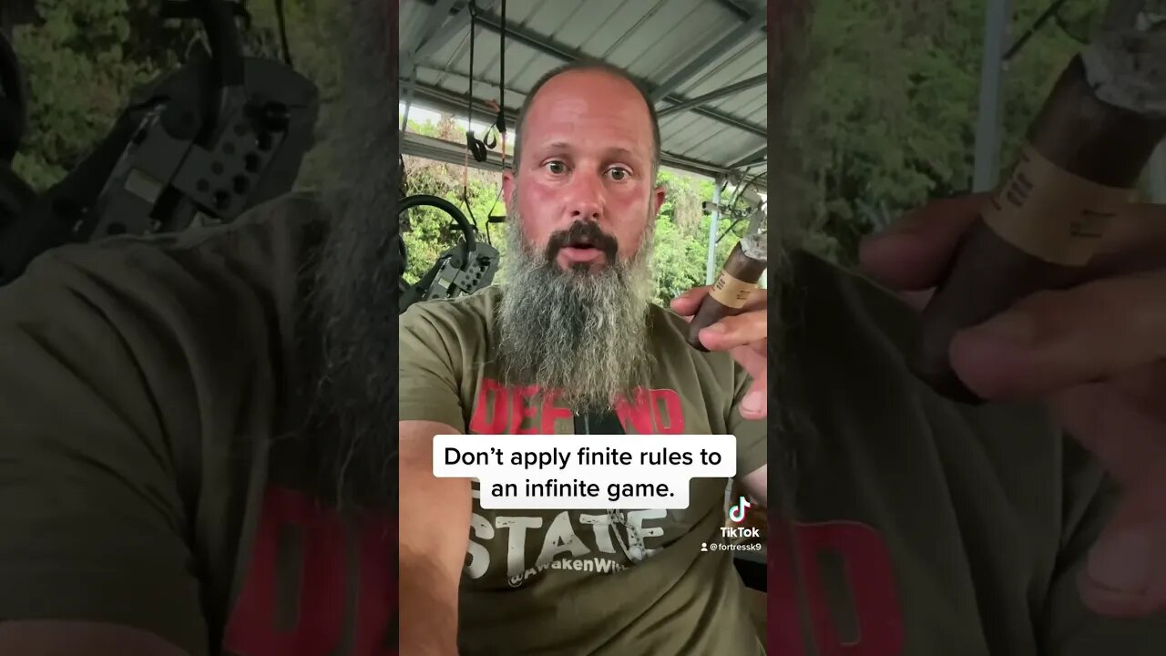 Don’t Apply Finite Rules to an Infinite Game