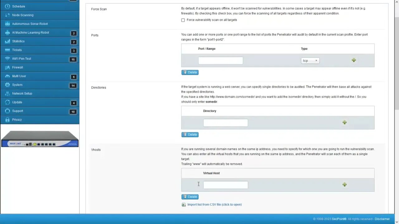 SecPoint Penetrator 57 - Vulnerability Scanner and Assessment - Cyber Security
