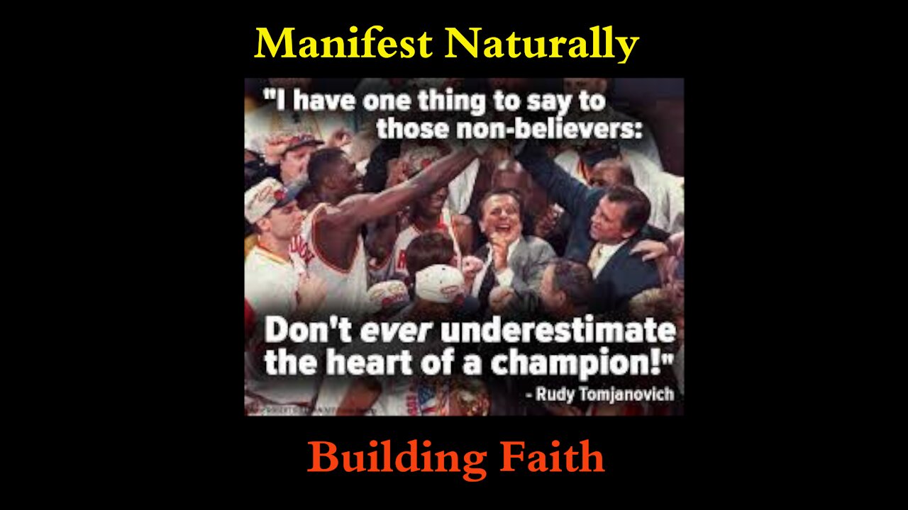 Manifest Naturally - Building Faith - Law of One & Law of Liberty