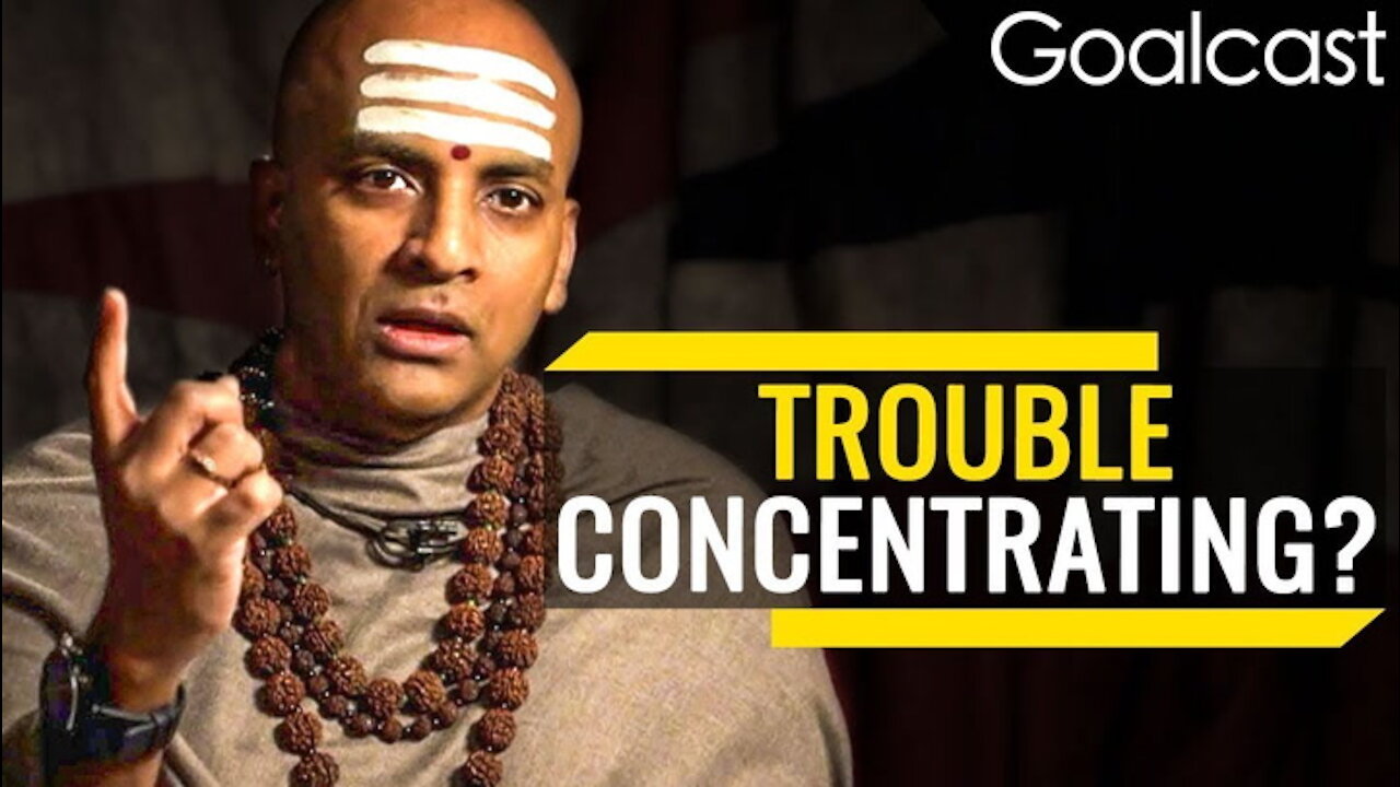 Working At Home How To Focus Like A Monk Dandapani Speech Goalcast