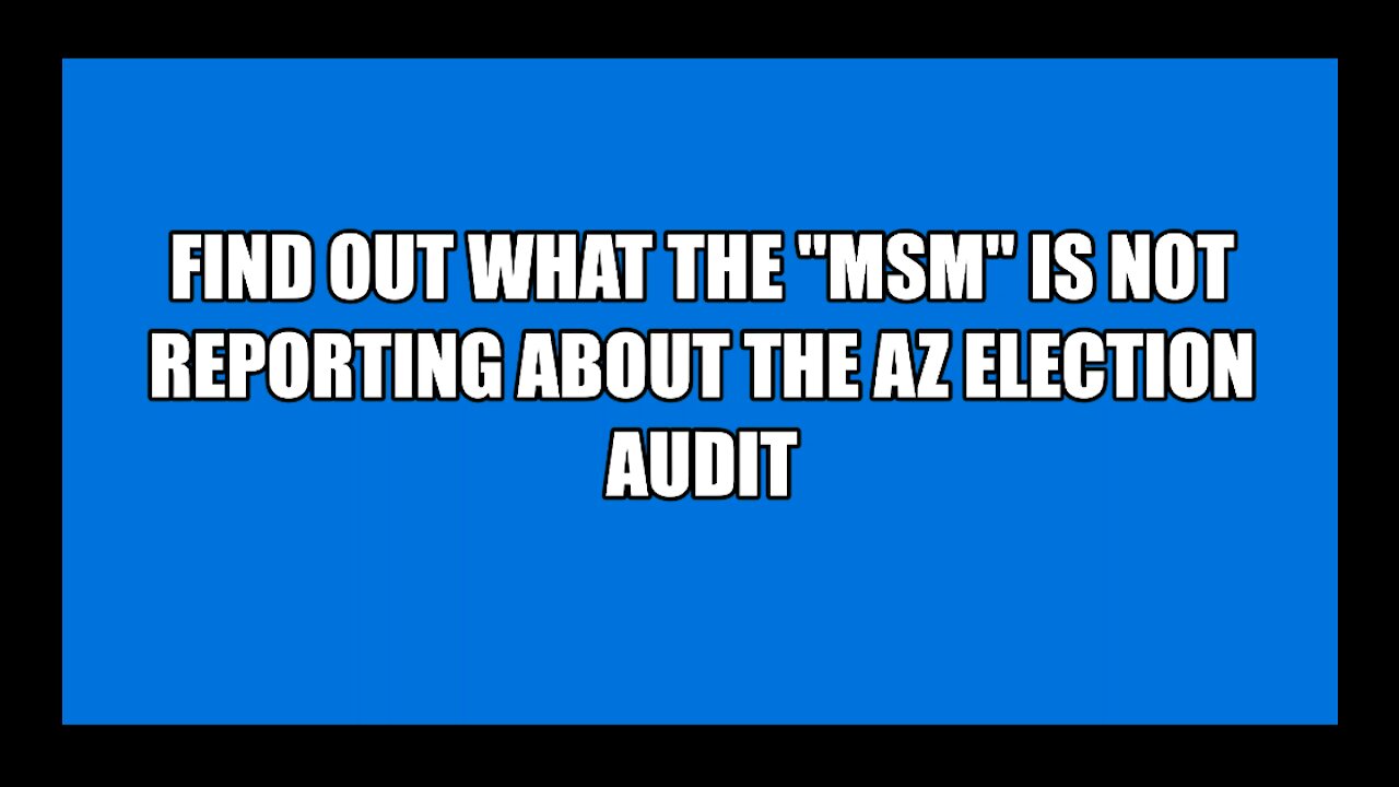 2020 AZ Election Fraud Update CLICK LINKS IN VIDEO DETAILS