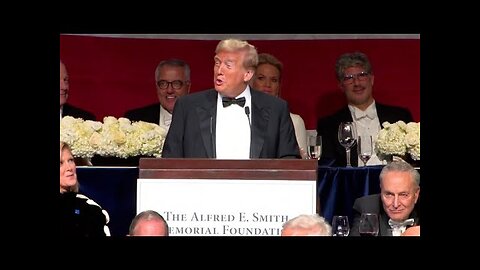 Donald Trump full speech at Al Smith Dinner in New York City (Oct. 17, 2024)