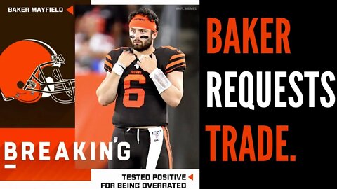 Baker Mayfield DEMANDS Trade from Browns. Gets ROASTED by Steve Smith Sr.