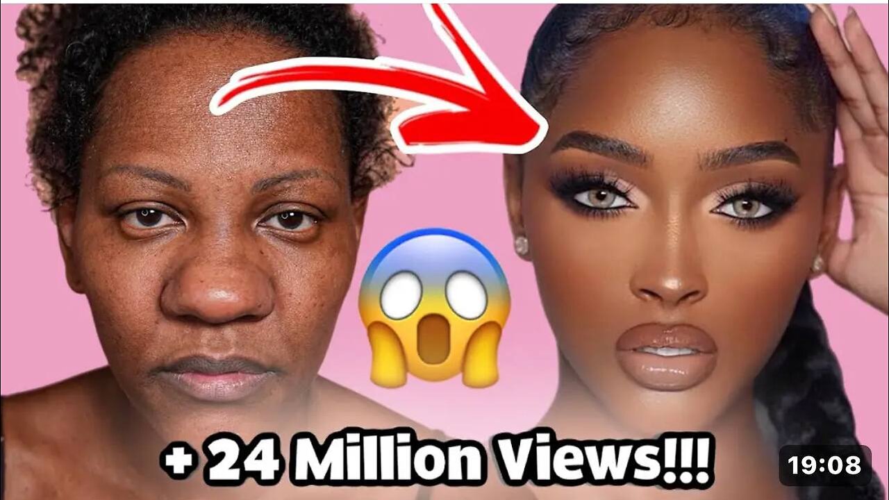 Makeup Transformation 24 MILLION Views Without Plastic Surgery! 😱